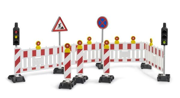 Verkeersveiligheidsset met accessoires voor verkeerslichten - Bruder 62009