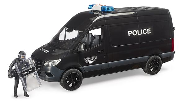 MB Sprinter met politieagent - Bruder 2685