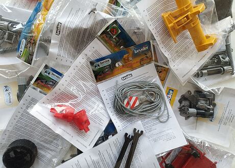 Hoe vind ik het juiste reserveonderdeel?