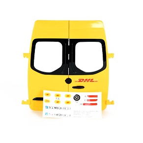 Achterdeur voor MB Sprinter DHL - Bruder 42683
