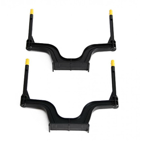 Zijhekken voor JD 1210E bosbouwtractor  - Bruder 42115