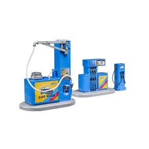 Tankstation en carwash bworld - Bruder 62113