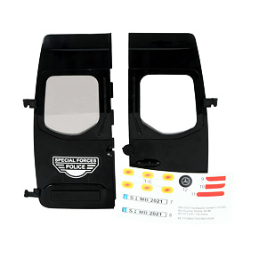 Achterdeuren voor MB Sprinter Police Special Forces - Bruder 42708