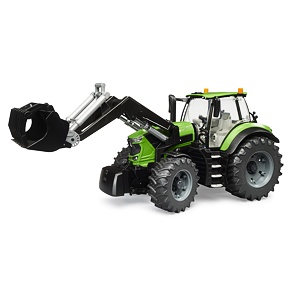Deutz-Fahr 8280 TTV met voorlader - Bruder 3161