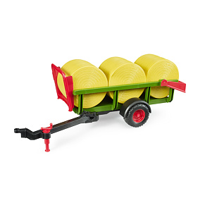 Pakketvervoerder + 3 stuks pakketten - Bruder 2204