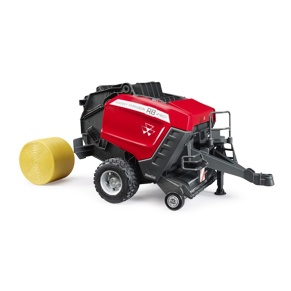 Massey Ferguson RB 4180V rondebalenpers - Bruder 2039