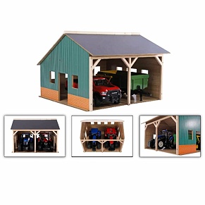 Garage voor twee machines - Kids globe 610338