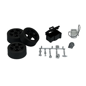 Accessoires voor bworld servis - Bruder 46235