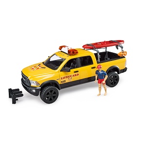 RAM 2500 Power Wagon Kustwacht met figuur en accessoires - Bruder 2506