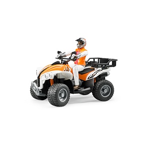 Quad met figuur - Bruder 63000