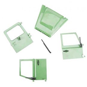 Motorkap en deuren voor Land Rover - Bruder 42562