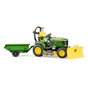 John Deere X949 tuintractor  met figuur - Bruder 62104