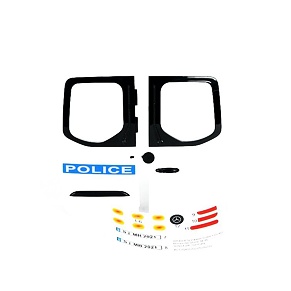 Achterdeur voor politie MB Sprinter - Bruder 43686