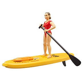 Badmeester met paddleboard - Bruder 62785