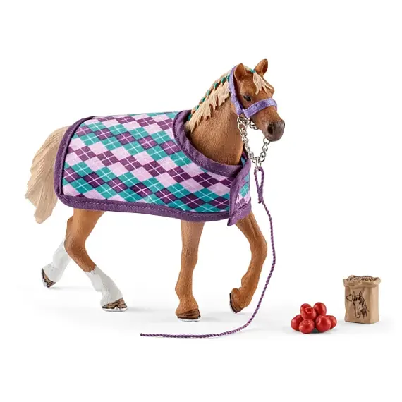 Engelse Volbloed met deken - Schleich 642360