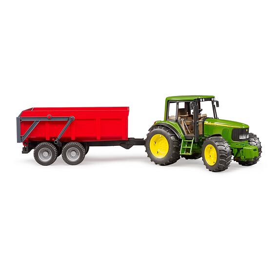 John Deere 6920 Tractor + kiepwagen - Bruder 2057