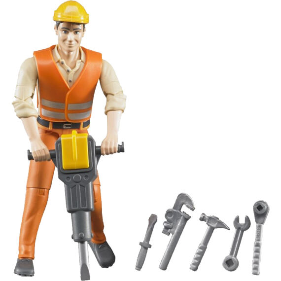 Bouwvakker figuur - Bruder 60020