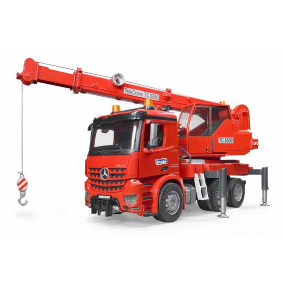 Mercedes-Benz Arocs kraan met zwaailicht - Bruder 3670