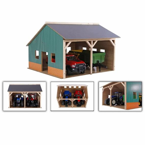 Garage voor twee machines - Kids globe 610338