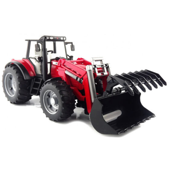 Massey Ferguson 7480 tractormet voorlader - Bruder 2042