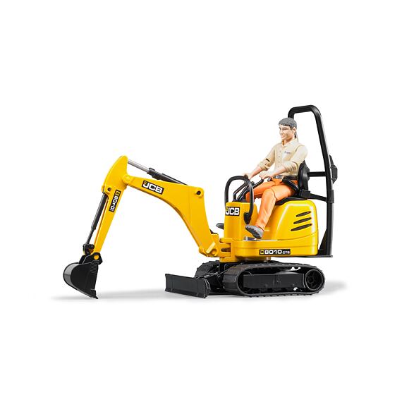 JCB 8010 CTS micro-graafmachine met figuur - Bruder 62002