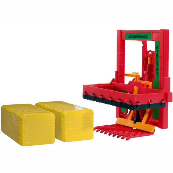 Vierkante balenheffer + 2 balenheffers - Bruder 2333