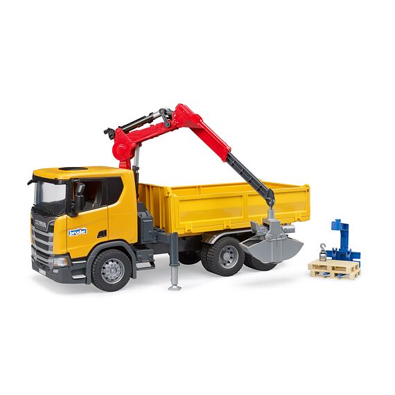 Scania vrachtwagen met arm - Bruder 3551