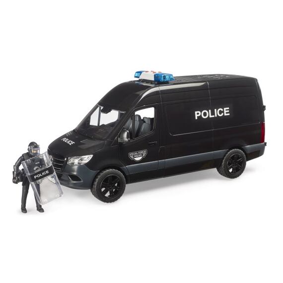 MB Sprinter met politieagent - Bruder 2685