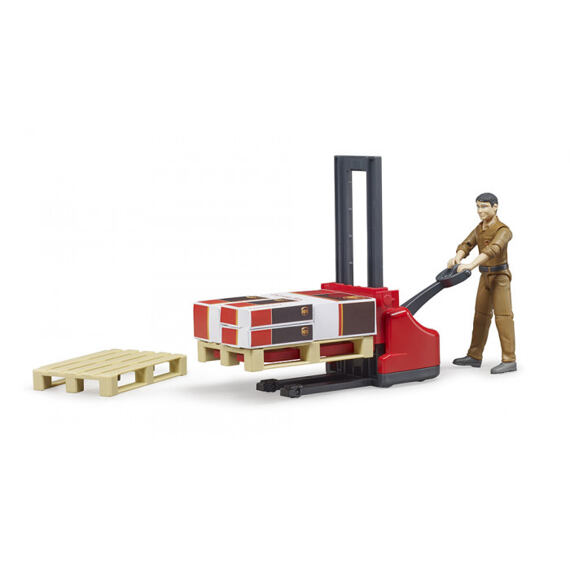 UPS logistieke set met figuur - Bruder 62210