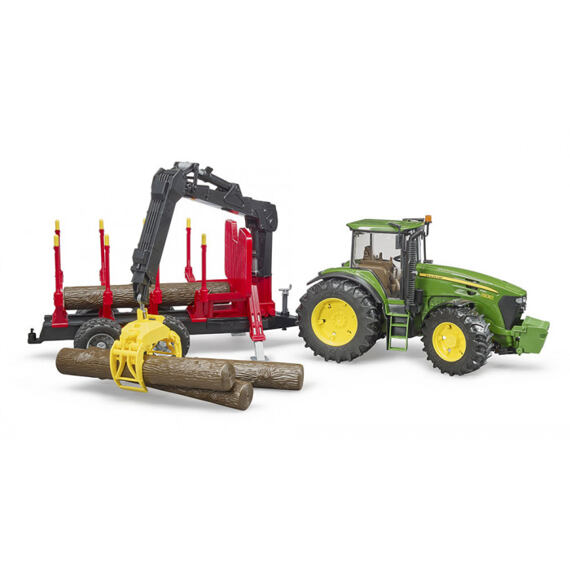 John Deere 7930 met houtdrager - Bruder 3054