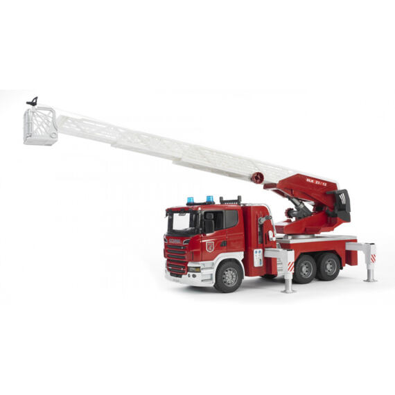 Scania brandweerwagen + ladder - Bruder 3590