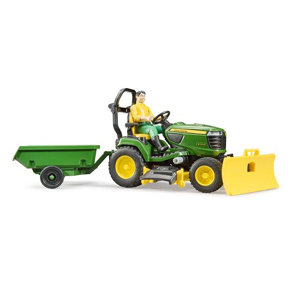 John Deere X949 tuintractor  met figuur - Bruder 62104