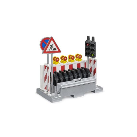 Verkeersveiligheidsset met accessoires voor verkeerslichten - Bruder 62009