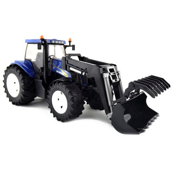 New Holland T8040 tractor met voorlader - Bruder 3021