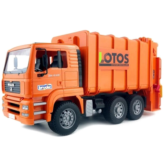 Vrachtwagen MAN Lotus - vuilniswagen - Bruder 2762