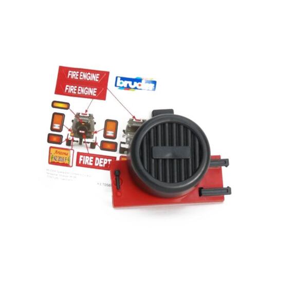 Achterdeur met reserve voor brandweerjeep - Bruder 43532