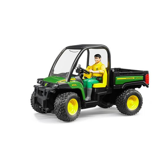 John Deere Gator XUV 855D met bestuurder - Bruder 2490