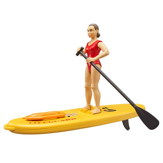 Badmeester met paddleboard - Bruder 62785