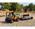 VarioCar met platform en aanhanger voor verkeersveiligheid - Bruder 2693