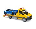 MB Sprinter sleepdienst + roadster - Bruder 2675