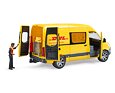 MB Sprinter DHL met chauffeur - Bruder 2671