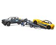 RAM 2500 Power Wagon en Roadster Bruder Racing Team - Bruder 2504