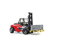 Linde HT 160 vorkheftruck met toebehoren - Bruder 2513