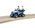 Politie quad met figuur - Bruder 63010