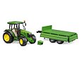 John Deere 5115M trekker met wagen - Bruder 2108