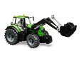 Deutz-Fahr 8280 TTV met voorlader - Bruder 3161