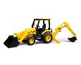 JCB MIDI CX trekker met voorlader en bak - Bruder 2427