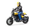 Ducati Scrambler Vol gas met motorfiguur - Bruder 63053
