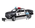 Politieauto RAM 2500 met politieagent - Bruder 2505