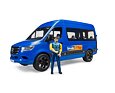 MB Sprinter minibus met chauffeur - Bruder 2681
